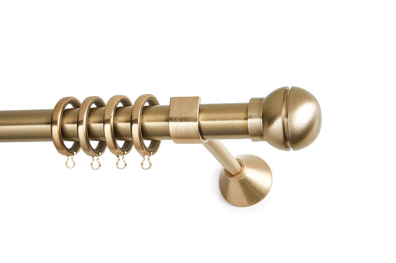 Anartisi Κουρτινόξυλο Χρυσό Φ25 ROMA Oro Mat